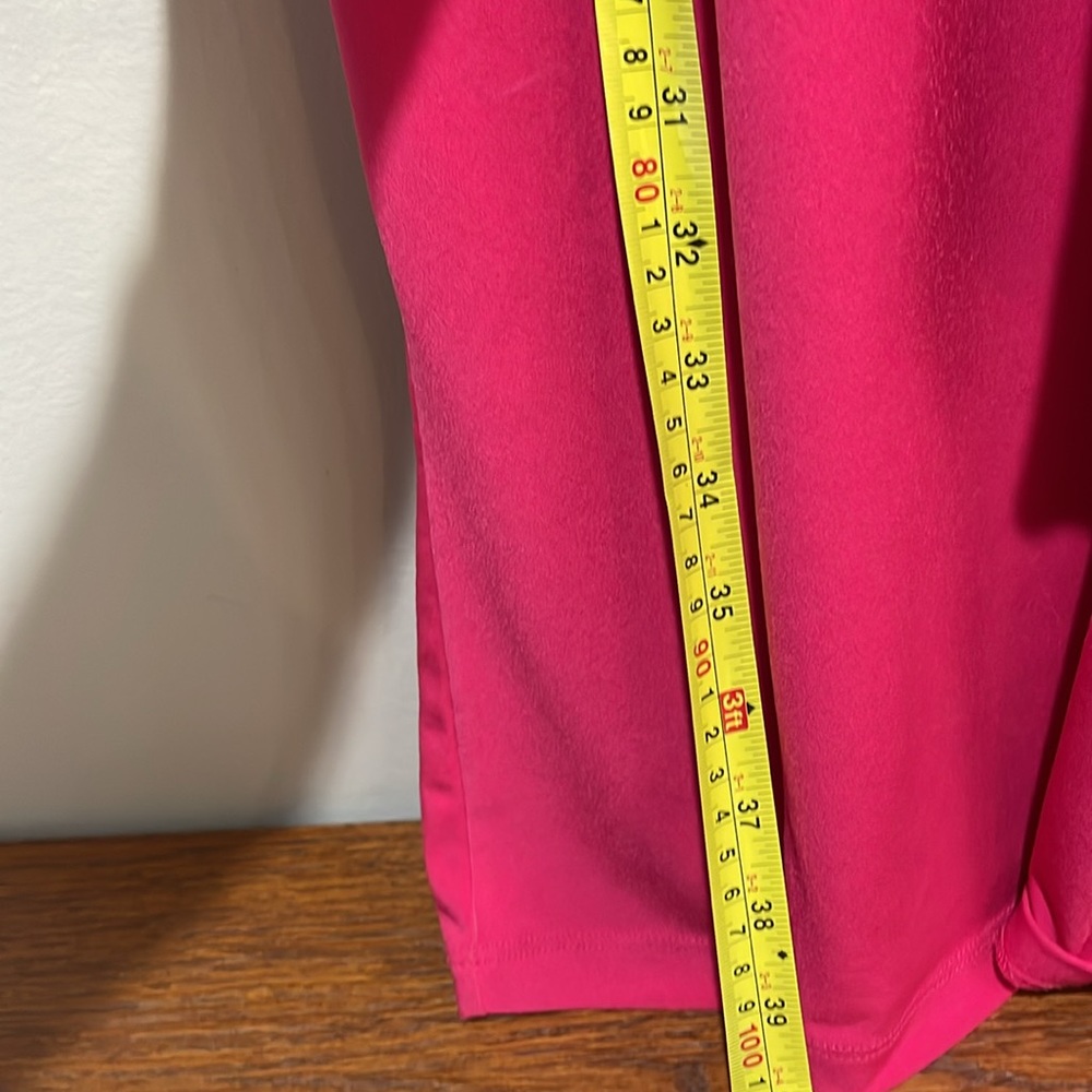 Studio One Hot Pink Ruffle Wrap Dress - Picture 8 of 11